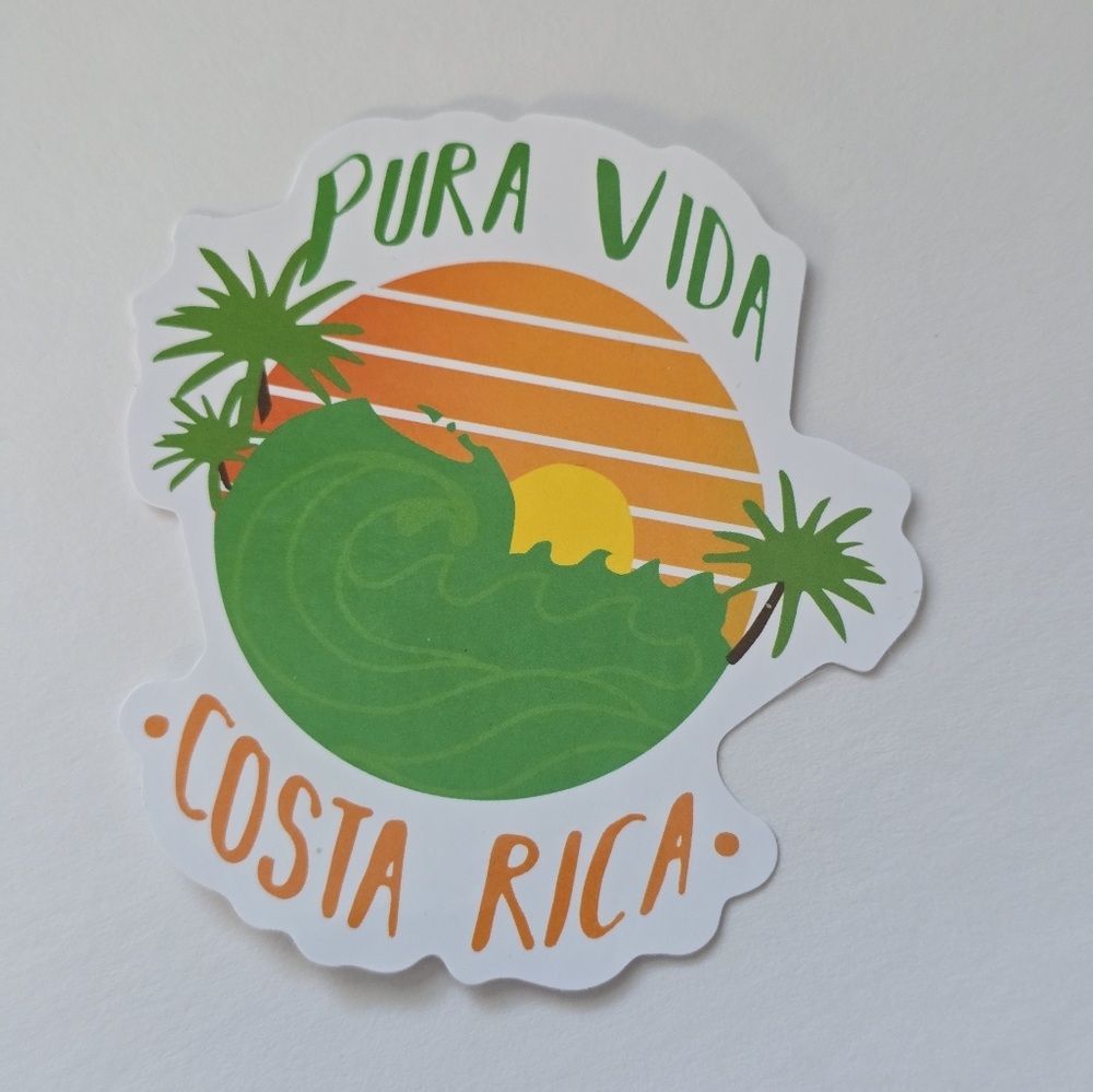 10/$10  Pura Vida Costa Rica Sticker